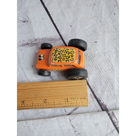 Krazee Wheels Mini Minor Hot Rod Die Cast Vintage Hong Kong Orange - Picture 4 of 4
